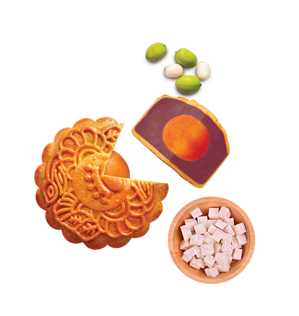 Banh trung thu Kinh đô Khoai môn Hạt sen 2 trứng đb.png